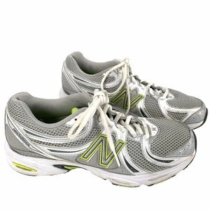 New Balance 470 Running Shoe White Green Women 8